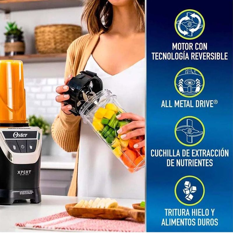 Licuadora Oster Blstxpn7002 Xpert Personal 1500 Watts Real Plaza