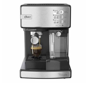 Cafetera Espresso PrimaLatte Oster BVSTEM6603SS cromada