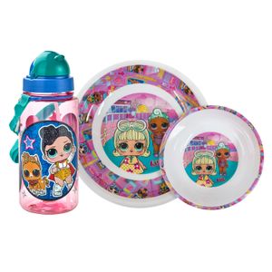 Vajilla de melamine 3 piezas LOL