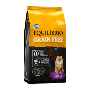 Alimento para Perros Senior de Razas Pequeñas Equilibrio Grain Free x 1.5 kg