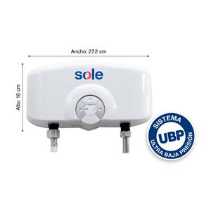 Rapiducha Eléctrica Sole Start 4200W Blanco