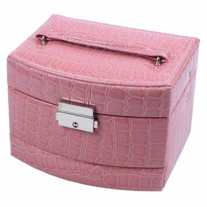 Organizador de Joyas 3 Niveles Grande con Llave SM 8339-3
