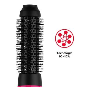 Cepillo Eléctrico Revlon One Step Root Booster Secador Y Estilizador RVDR5292LA2  800w Negro