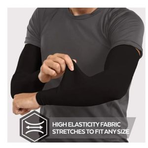 Mangas Protectoras de Brazo Compresión Protección UV Secado Rápido