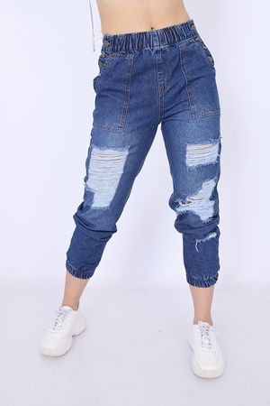 Jean Bencus Mujer Jogger Sky Azul