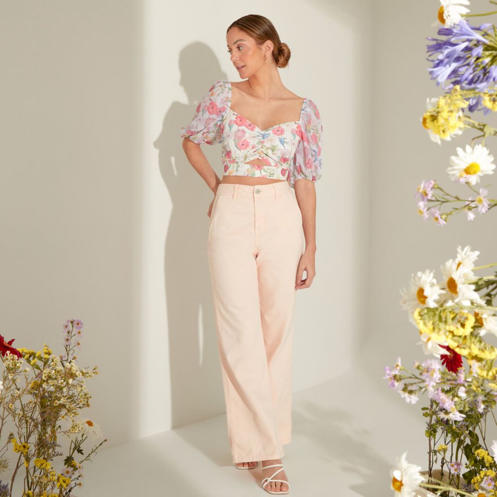 Blusa Malabar x La Papelerie Mujer Jardin Real Plaza