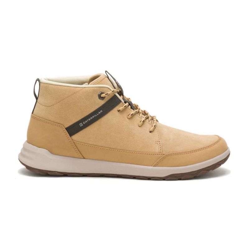 Zapatillas Urbanas para Hombre Cat Quest Mid P110718 Beige Real
