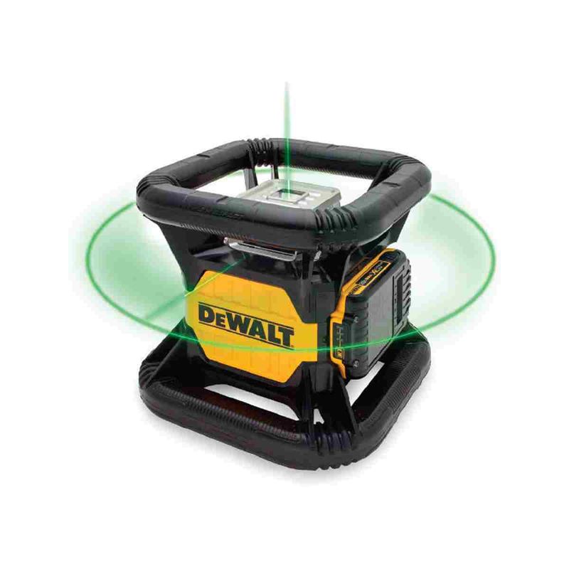 Nivel Láser Rotatorio 20 V Luz Verde 610 Mts Dewalt DW079LG Real Plaza