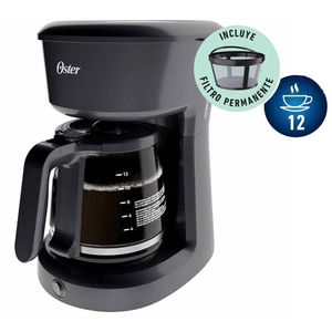 Cafetera Oster BVSTDCS12B Negro 12 Tazas Filtro Permanente