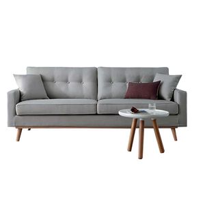 Sofa 2 Cuerpos Daniela FormasHome Gris