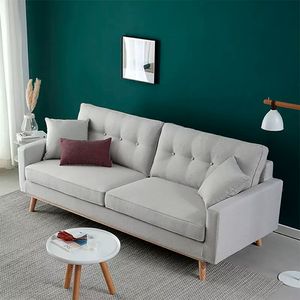Sofa 2 Cuerpos Daniela FormasHome Gris