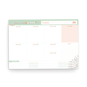 Pack Ingenial Alaia: planner semanal + planner diario