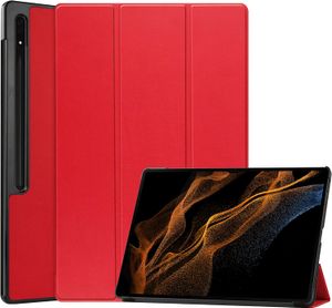 Funda Bookcover para Tablet Samsung Tab S8 Ultra 2022 14.6"(Sm-X900) Rojo