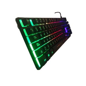 Teclado Gamer Micronics Neon Luz Led