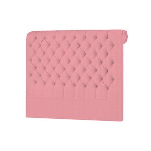 Cabecera Linen Mavisac Plaza King Color Palo Rosa