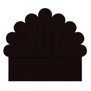 Cabecera Emily Mavisac Plaza Queen Color Chocolate