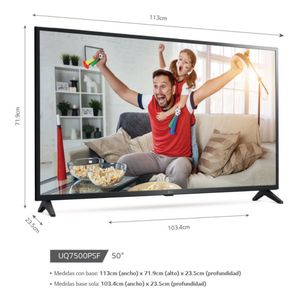 Televisor LG UHD 4K ThinQ AI 50" 50UQ7500 (2022)