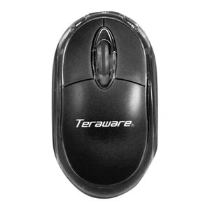 Mouse alámbrico Teraware PE169268, 3 botones, negro