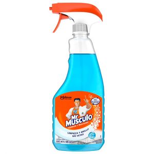 Limpia Vidrios Mr Músculo en Gatillo Fresca - Frasco 500 ML