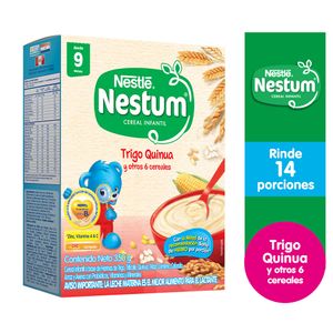 Cereal Infantil NESTUM® Trigo Quinua y otros 6 cereales - Caja 350 G