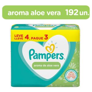 Toallitas Húmedas Pampers Aloe Vera - 192 UN