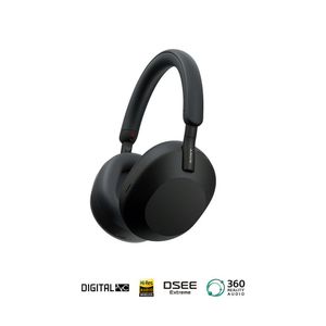 Audífonos Sony Noise Cancelling con Bluetooth WH-1000XM5 Negro