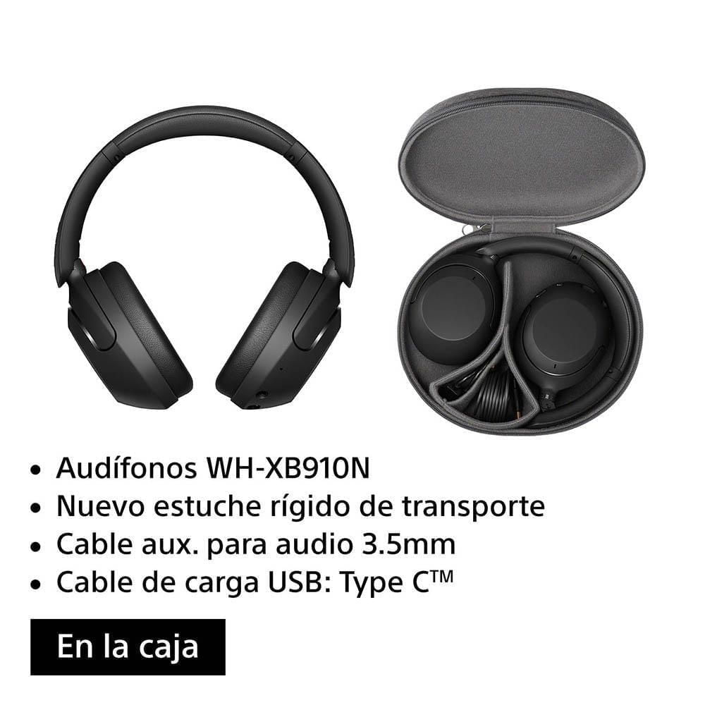 Audífonos inalámbricos EXTRA BASS™ con Noise Cancelling WH-XB910N