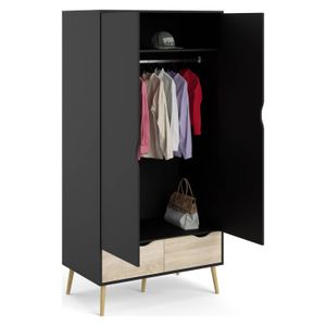 Closet Vintage Susana 2 Puertas 2 Cajones Oslo