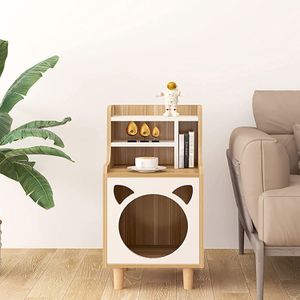 Velador c/ Cama para Mascota Bonno Ringo Pet-House