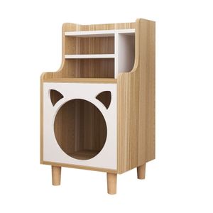 Velador c/ Cama para Mascota Bonno Ringo Pet-House