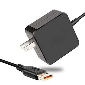 Cargador Compatible Laptop Lenovo 20V 3.25A Yoga 3 USB Cuadrado
