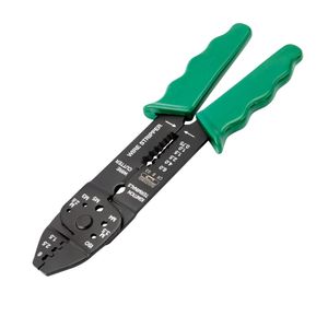 Alicate prensa terminales no aislados 9"