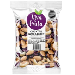 Cocktail con Nueces & Berry VIVA LA FRUTA Bolsa 400g