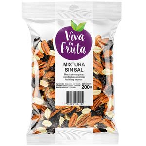 Mixtura sin Sal VIVA LA FRUTA Bolsa 200g