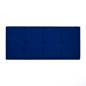 Cabecera Polipiel Mavisac Dos Plazas Color Azul Noche
