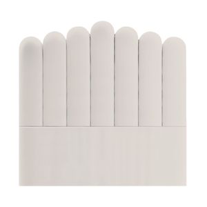 Cabecera Tov Furniture Mavisac Plaza Queen Color Marfil