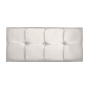 Cabecera Polipiel Mavisac Plaza King Color Marfil