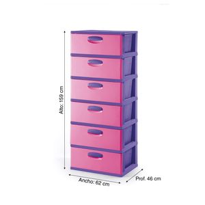 Megacomoda Polin #6 Morado Rosado