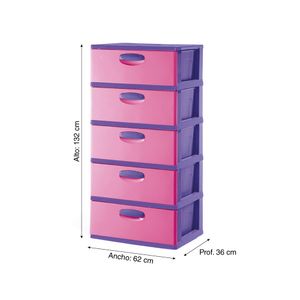 Megacomoda Polin #5 Morado Rosado