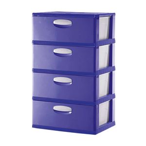 Megacomoda Polin #4 Blanco Azul