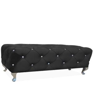 Banqueta Mobiliari Blade Capitone Negro