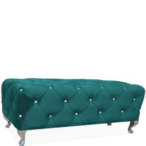 Banqueta Mobiliari Blade Capitone Turquesa
