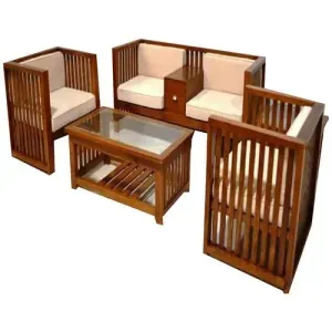 Sala de Terraza Mobiliari Nocturne 2-1-1 Cuerpos con Mesa de Centro