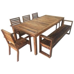 Comedor Mobiliari Karma 5 sillas + Banqueta