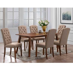 Comedor 6 Sillas Juana Formas home Camel
