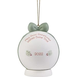 Adornos navideños colgantes Precious Moments 221003 en Multicolor de Cerámica