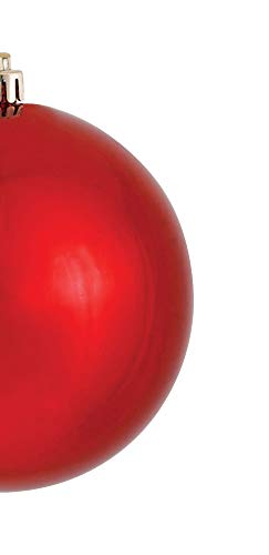 Adornos navideños colgantes Vickerman N591503DSV en Rojo de Plástico