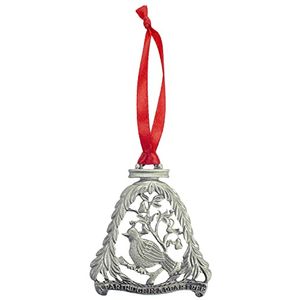 Adornos navideños colgantes Cathedral Art COS103 en Plata de Metal