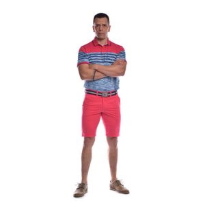 Bermuda Ritzy Of Italy Md Berm2 Dril Tt Coral Hombre