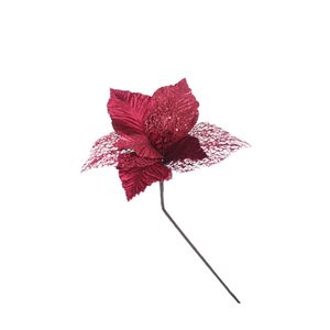 Poinsettia Pvc III Miro Madrid Rojo